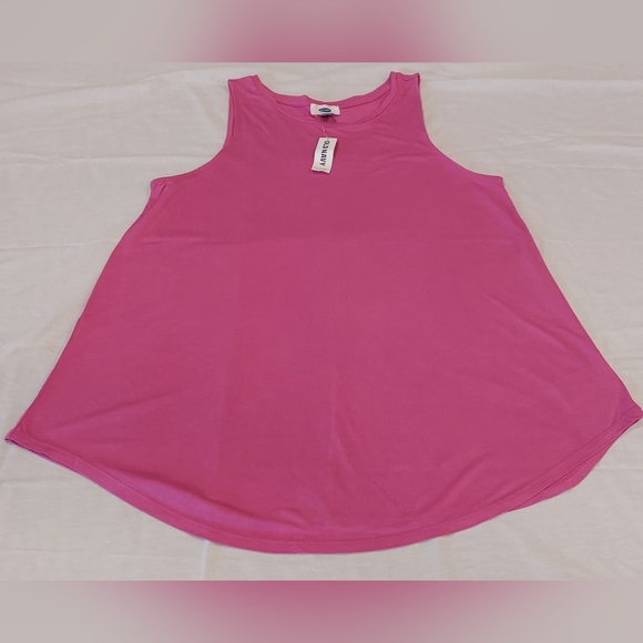 Old Navy Tops - Old Navy Relaxed Pink Tank Top Size Medium